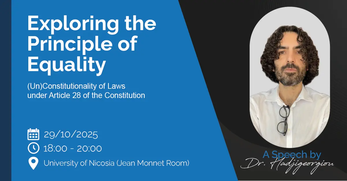 Michael Chambers & Co LLC is attending the Equality Law Conference in Cyprus